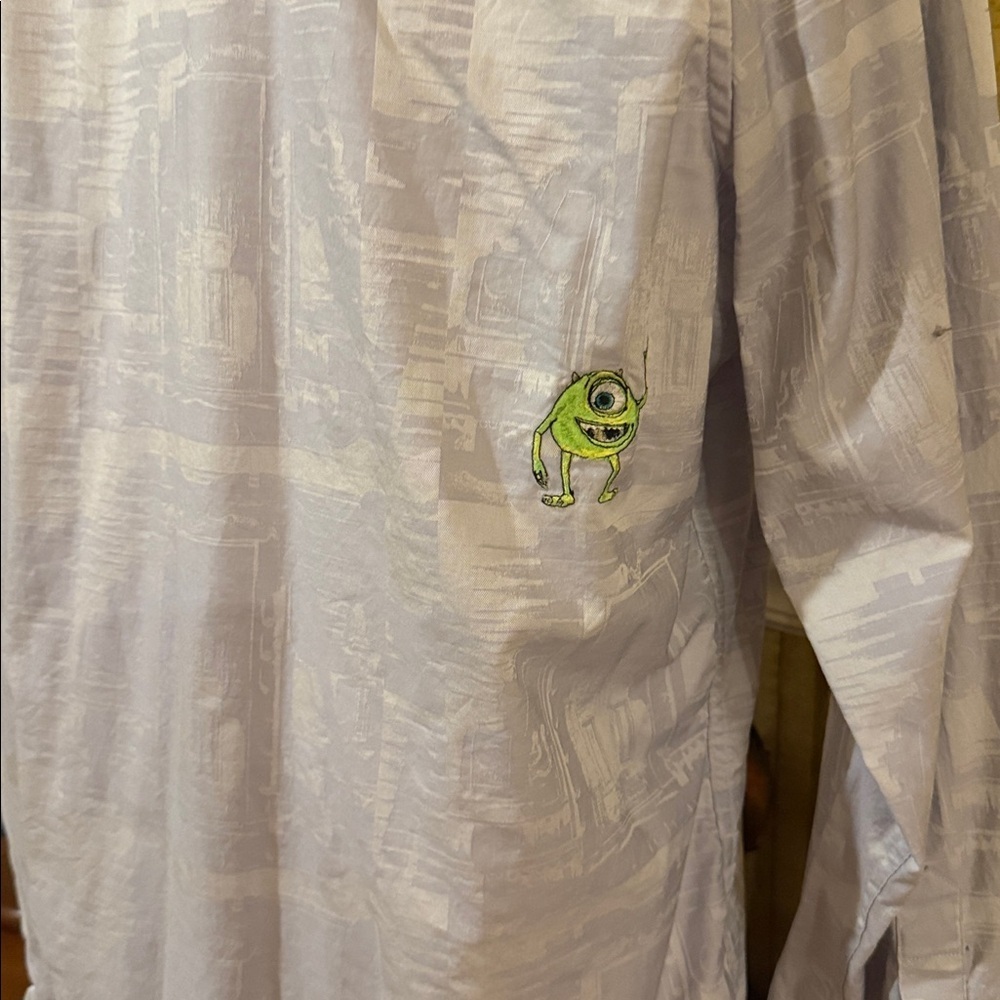 Disney PIXAR X Robert Graham Patterned Character LSleeve Button-Down Classic 2XL - Picture 6 of 15